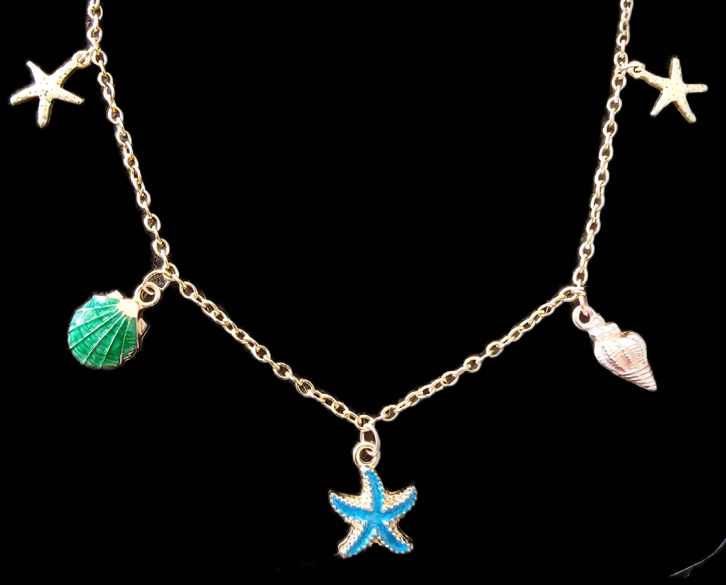 Ozean Charm-Kette Detail