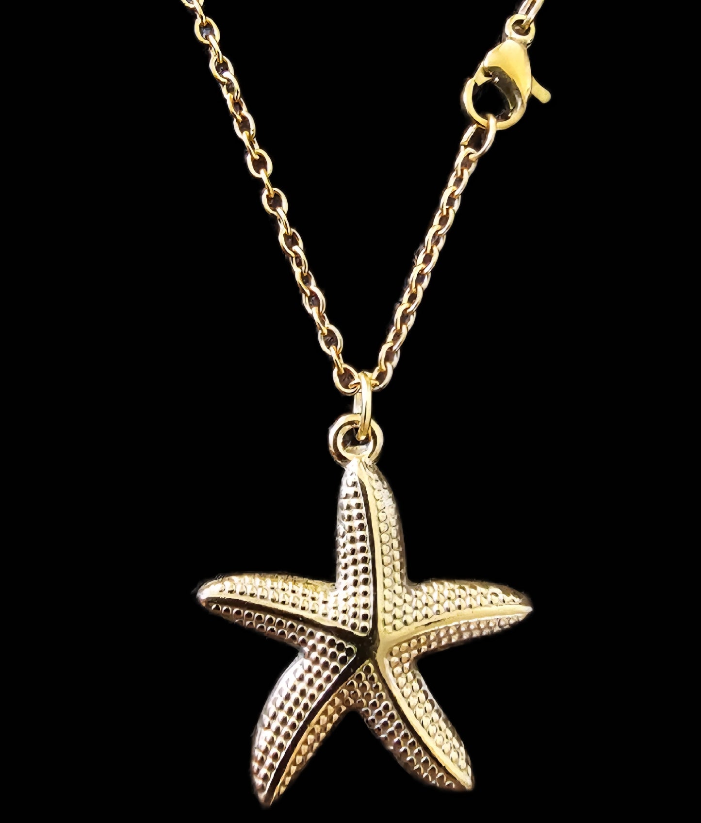 Kette mit Seesternanhänger