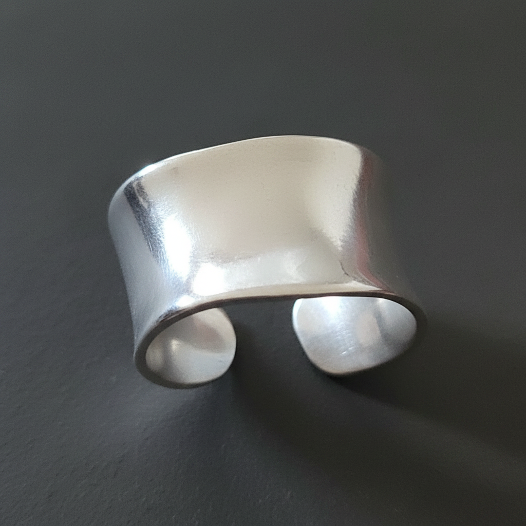 Ring breit 925 Silber One Size